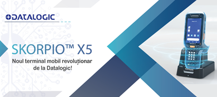 Descoperă Skorpio X5 – noul terminal mobil revoluționar de la Datalogic!