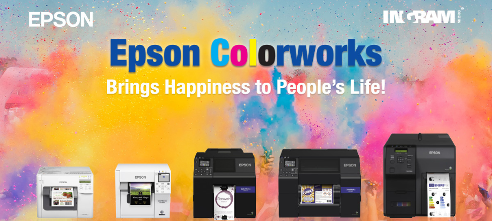 Descoperă imprimantele pentru etichete color din gama ColorWorks de la Epson! 