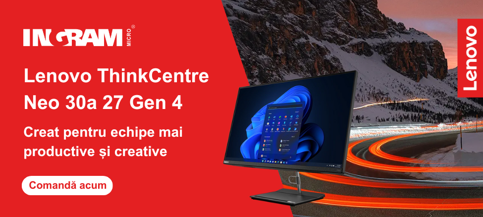 Productivitate sporită cu ThinkCentre Neo 30a 27 Gen 4!