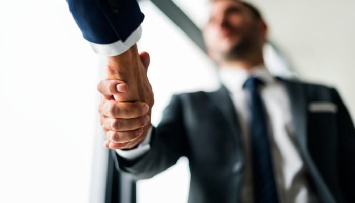 shaking hands