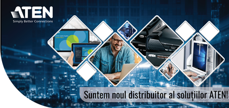 Suntem noul distribuitor al soluțiilor ATEN! 